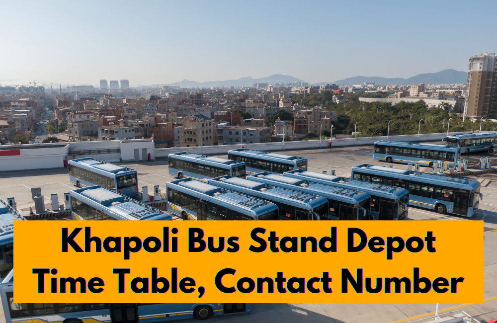 Khapoli Bus Stand Depot Time Table, Contact Number