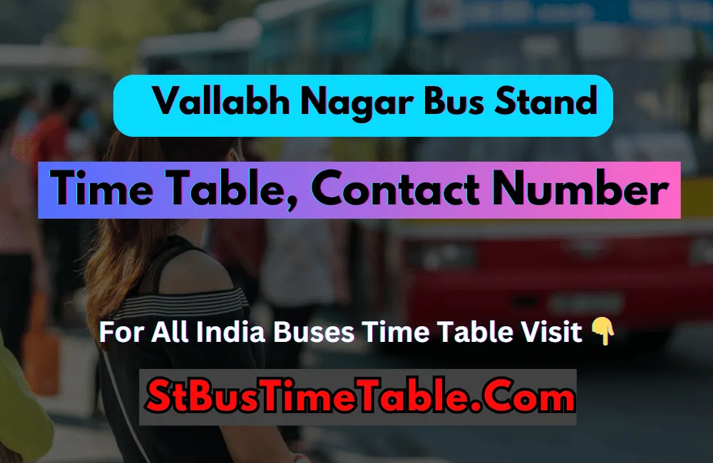 Vallabh Nagar Bus Stand