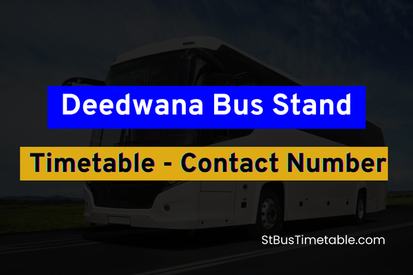 Deedwana Bus Stand