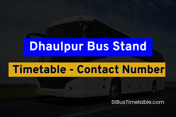 Dhaulpur Bus Stand