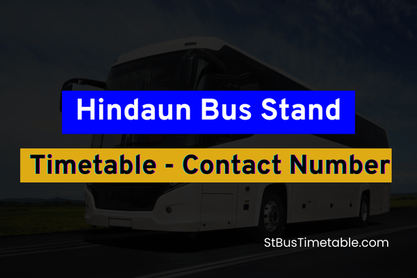 Hindaun Bus Stand
