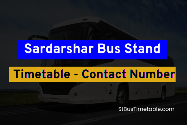 Sardarshar Bus Stand