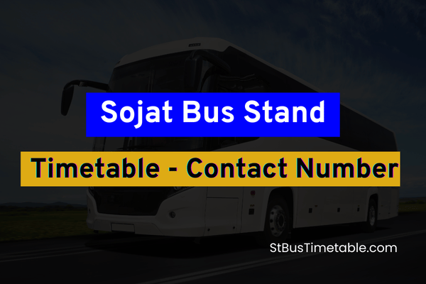 Sojat Bus Stand