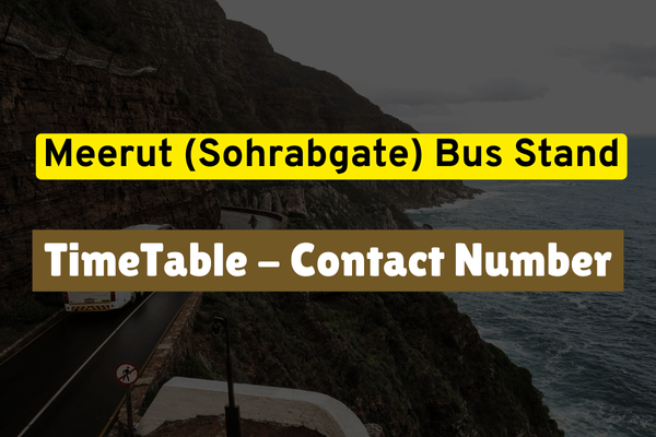Meerut (Sohrabgate) Bus Stand