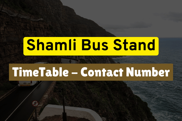Shamli Bus Stand